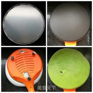 Make Spinach pancakes step 1
