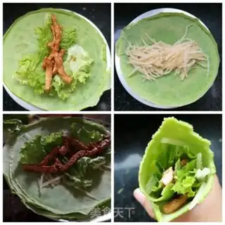 Make Spinach pancakes step 3