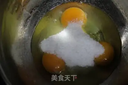 Make Honey chicken cake step 1