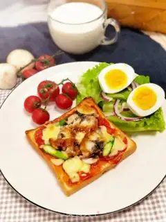 Make Mini eel toast step 8