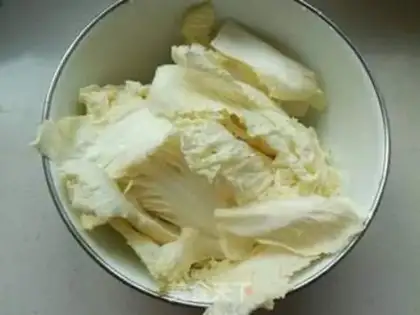 Make Sugar and cabbage step 0