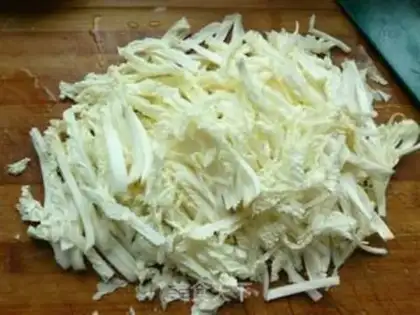 Make Sugar and cabbage step 1