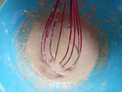 Make Carrot eggcake step 4