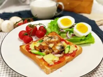 Make Mini eel toast step 11