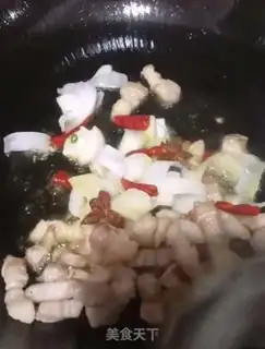 Make Five flowers and tofu step 4
