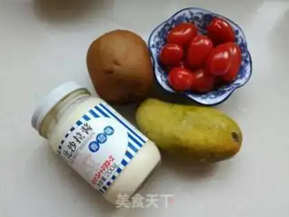 Make ♪ Monkey mango salad ♪ step 0