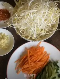 Make Cold bean sprouts step 0