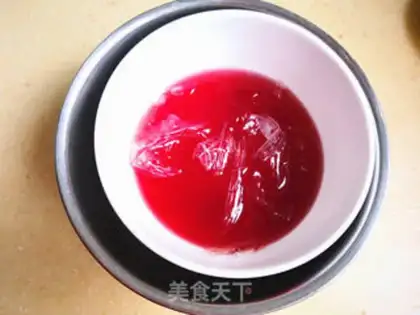 Make Cherry mousse step 10