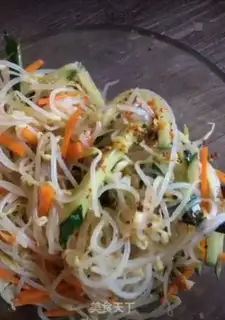 Make Cold bean sprouts step 4
