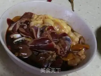 Make Pipper chicken step 1