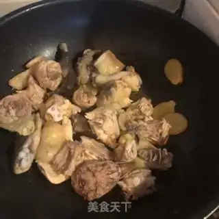Make Chicken stew potatoes step 1