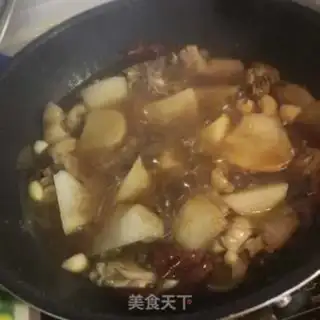 Make Chicken stew potatoes step 5