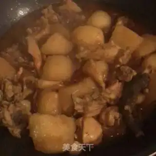 Make Chicken stew potatoes step 6
