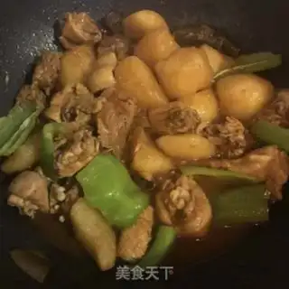 Make Chicken stew potatoes step 7