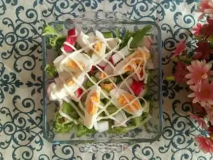 Make ♪ Time food salad ♪ step 7