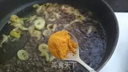 Make Curry with fish step 13