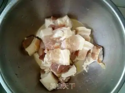 Make Red meat step 0