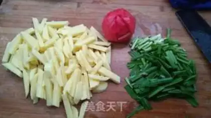 Make Potato noodles step 1