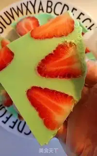 Make Strawberry pudding step 9