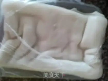Make Frozen powder step 1