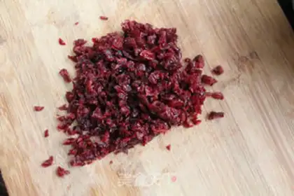 Make Cranberry pound cake step 2