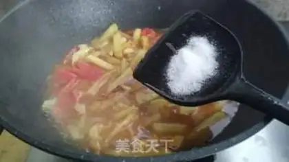 Make Potato noodles step 9