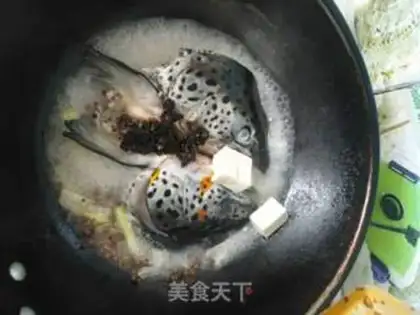Make Fish-head tofu step 5