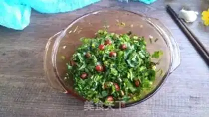 Make Fried saffron sauna step 1