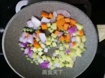 Make Curry chicken step 2