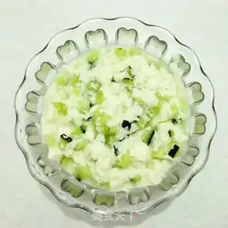 Make cucumber tofu step 3