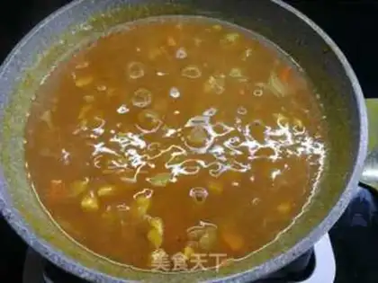 Make Curry chicken step 5