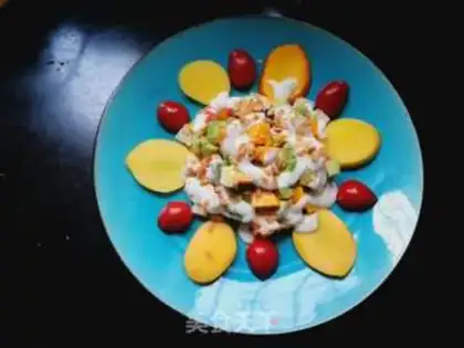 Make Butter yogurt salad step 11