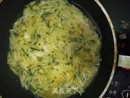 Make cucumber egg step 5