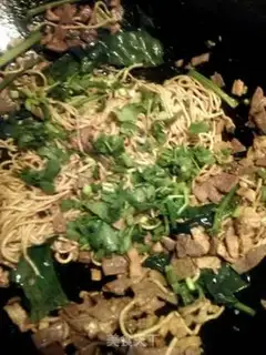 Make Pork gravy noodles step 8