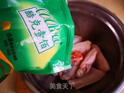 Make Sweet-boiled wings step 2