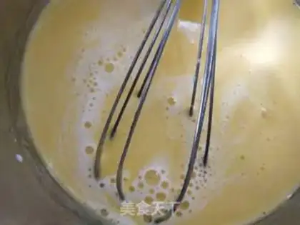 Make Homemade mango ice cream step 3