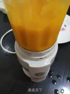 Make Homemade mango ice cream step 5