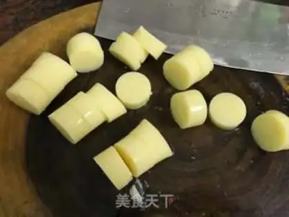 Make Orange juice, tofu step 1