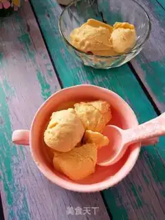 Make Homemade mango ice cream step 13