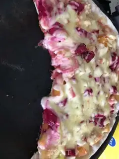 Make A taco and a fruit pizza step 4