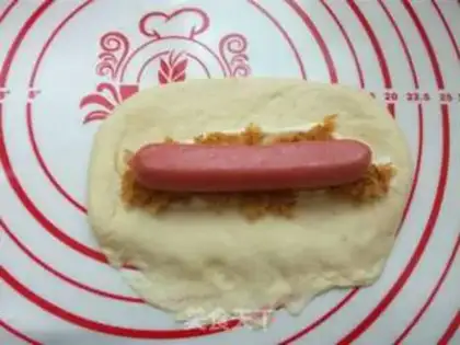 Make Sausage pine bread step 11