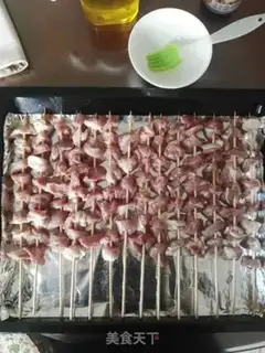 Make Homemade lamb string step 1