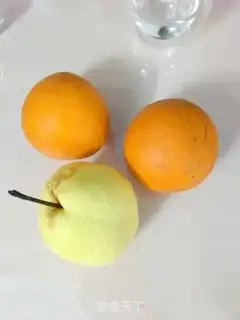 Make Pear orange juice step 0