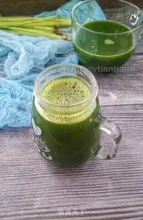 Make Celery apple juice step 5