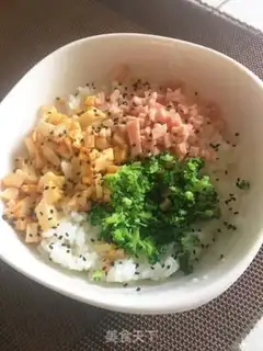 Make Lunch meat, blue cheese step 1