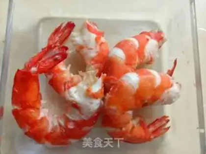 Make Shrimp chicken cake step 6