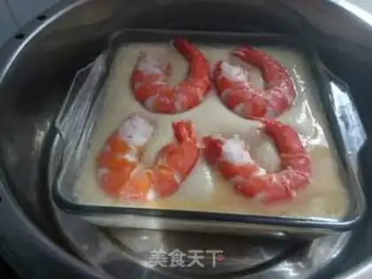 Make Shrimp chicken cake step 7