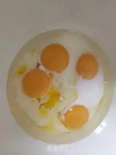 Make Mango box cake step 2