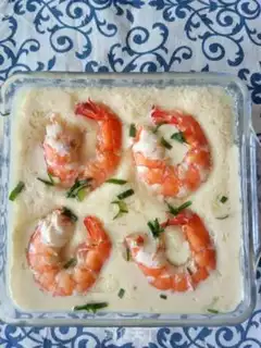 Make Shrimp chicken cake step 8