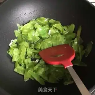 Make Scrambled beans step 5